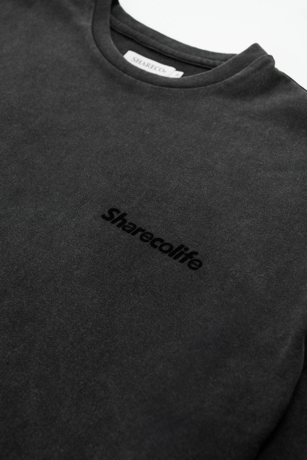 “SHARECOLIFE” WASHED BOXY TEE