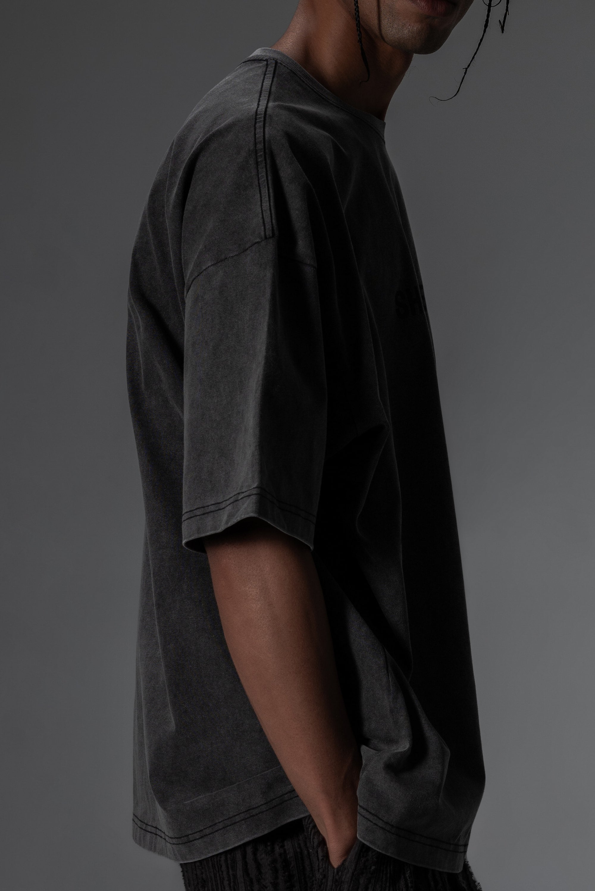 HEAVY WASHED LOGO TEE 水洗 LOGO 短 TEE (八月下旬依訂單順序出貨，現在下訂 優先寄出) - SHARECO DESIGN